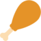 Poultry Leg emoji on Mozilla